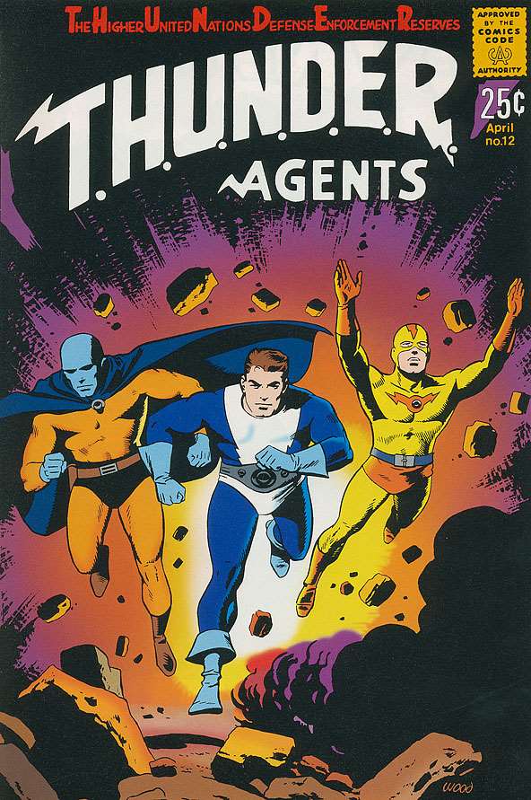 Thunder Agents (1965 Tower) # 12 Raw