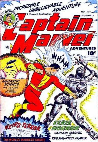 Captain Marvel Adventures (1941 Fawcett) #138 Raw