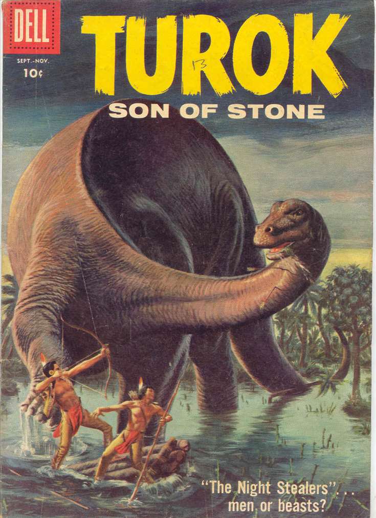 Turok Son of Stone (1956 Dell/Gold Key) # 13 Raw