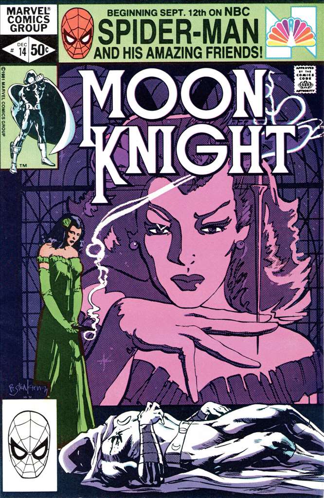 Moon Knight (1980 1st Series Marvel) # 14 Raw