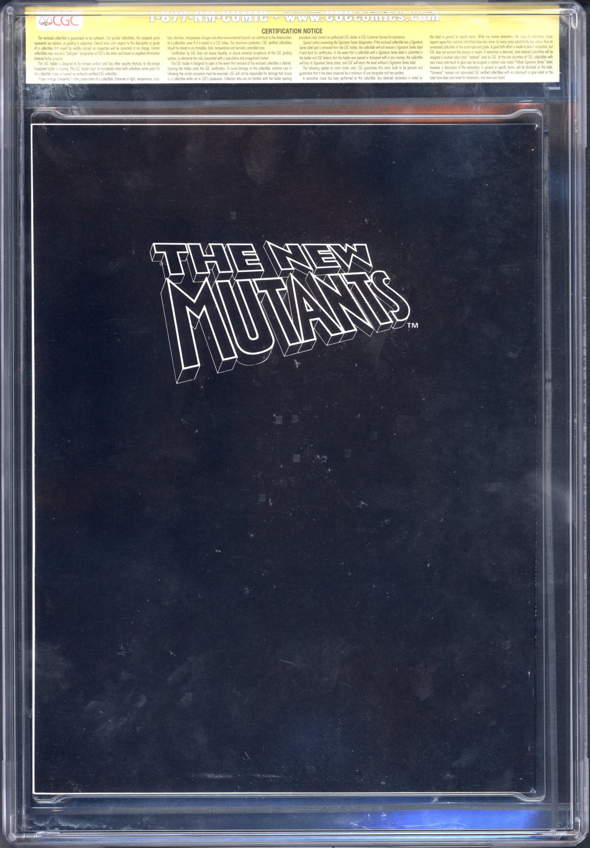 Marvel Graphic Novel (1982 Marvel) # 4 CGC Signature Series