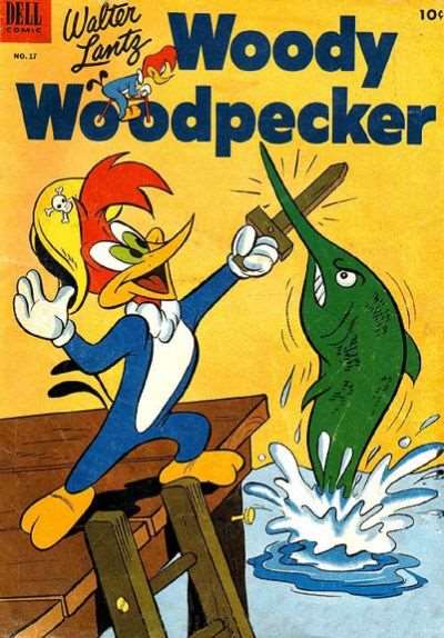 Woody Woodpecker (1953, Dell) # 17 Raw