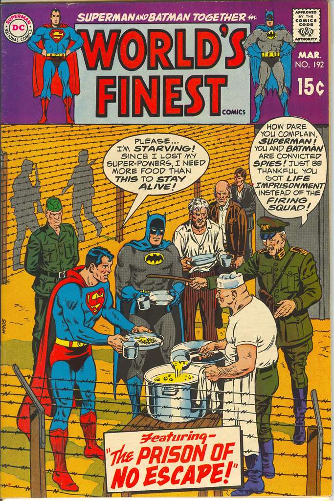 World's Finest (1941 1st Series DC) #192 Raw