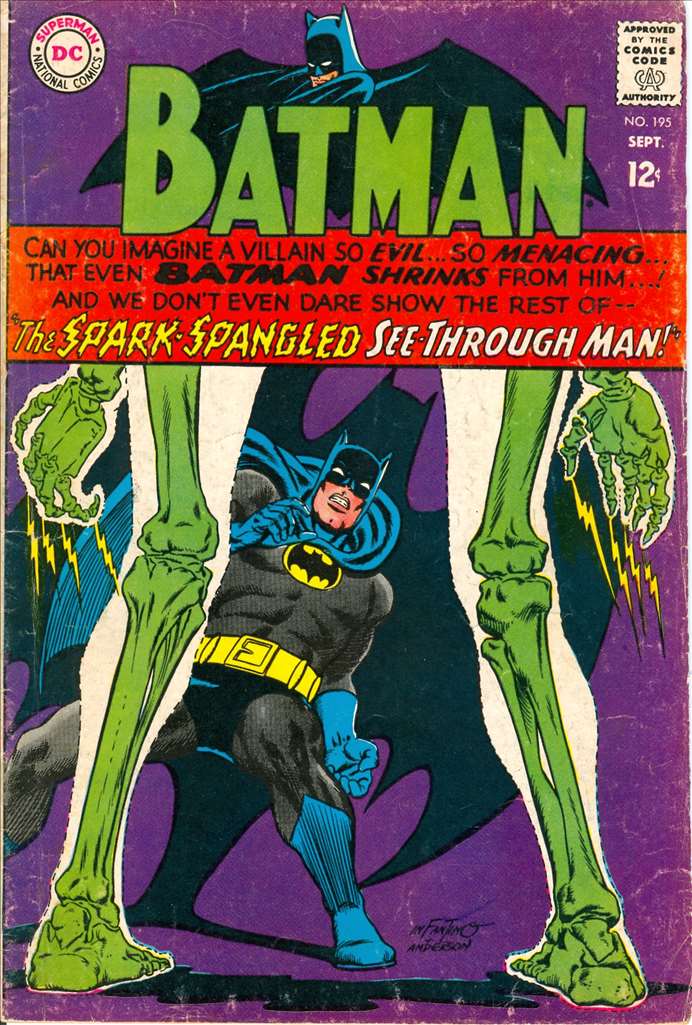 Batman (1940 1st Series DC) #195 Raw