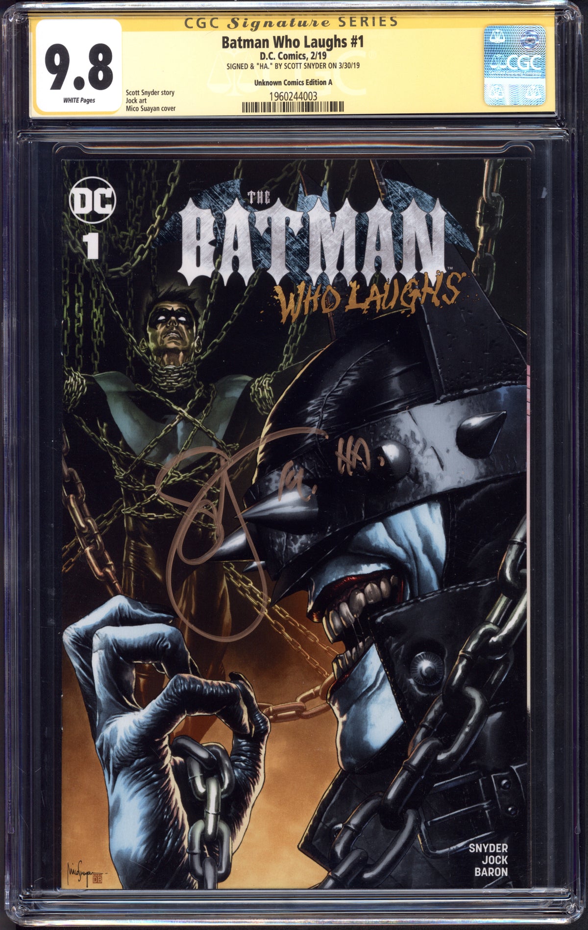 VIM_grade_cgc-9-8-unknown-comics-edition-a.-signed-and-remarked-"ha"-by-scott-snyder-1960244003