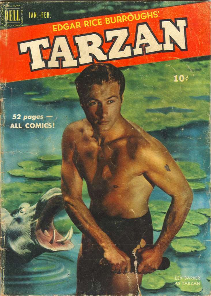 Tarzan (Dell, 1943) # 19 Raw