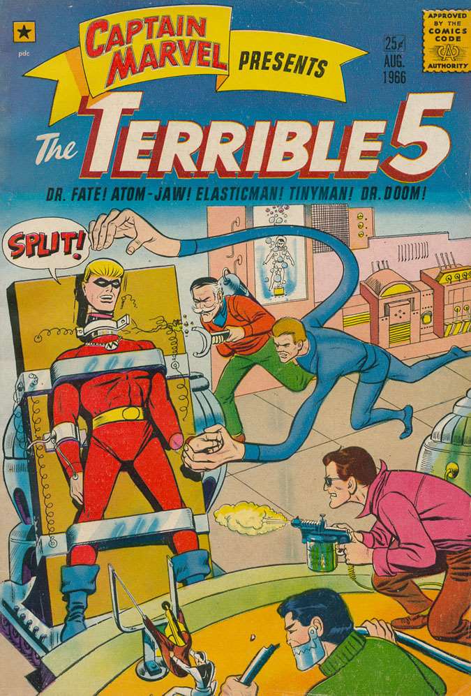 Captain Marvel Presents the Terrible Five (1966 M.F. Enterprises) #  1 Raw