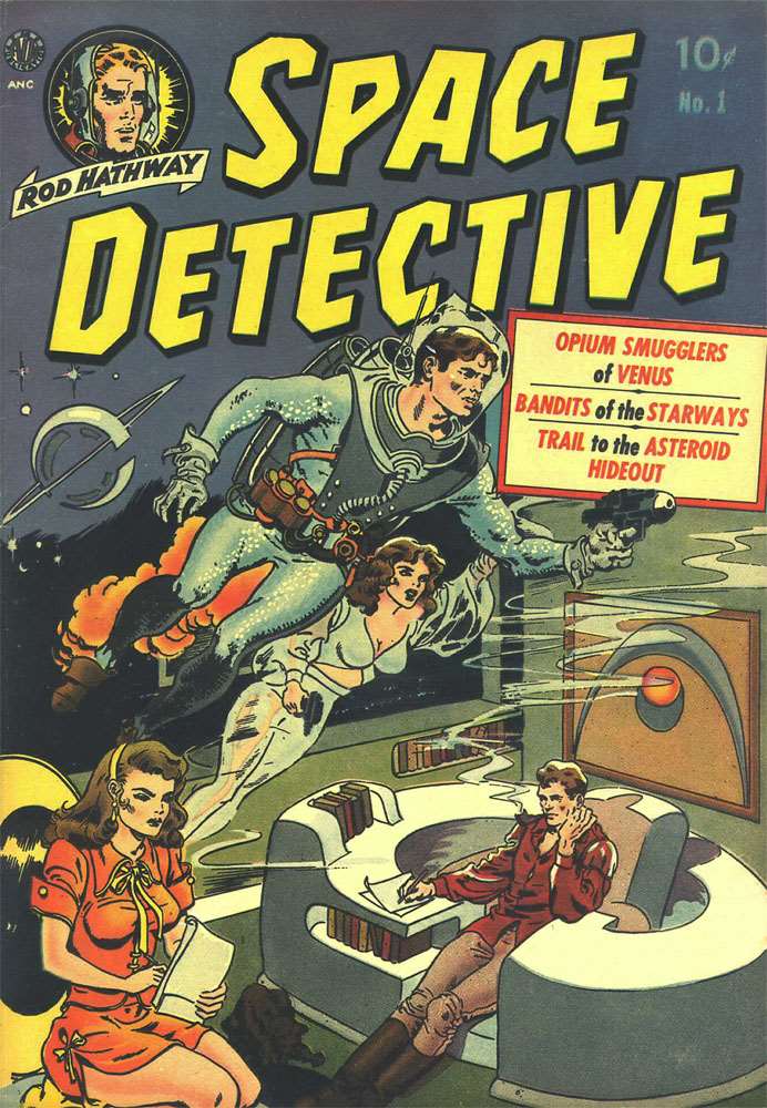 Space Detective (1951 Avon) #  1 Raw