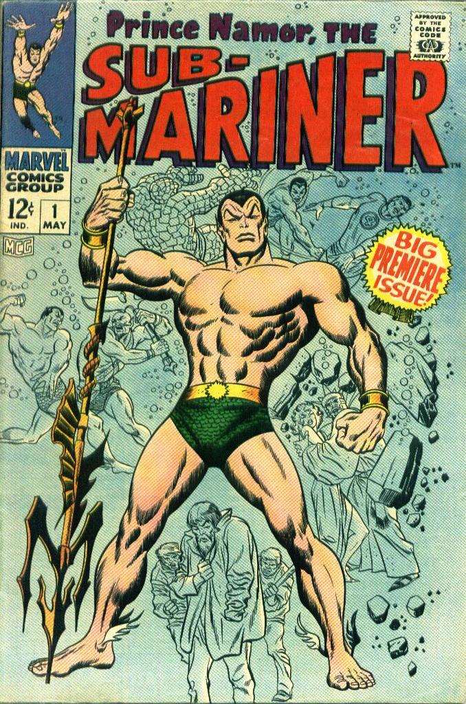Sub-Mariner (1968 2nd Series Marvel) #  1 Raw