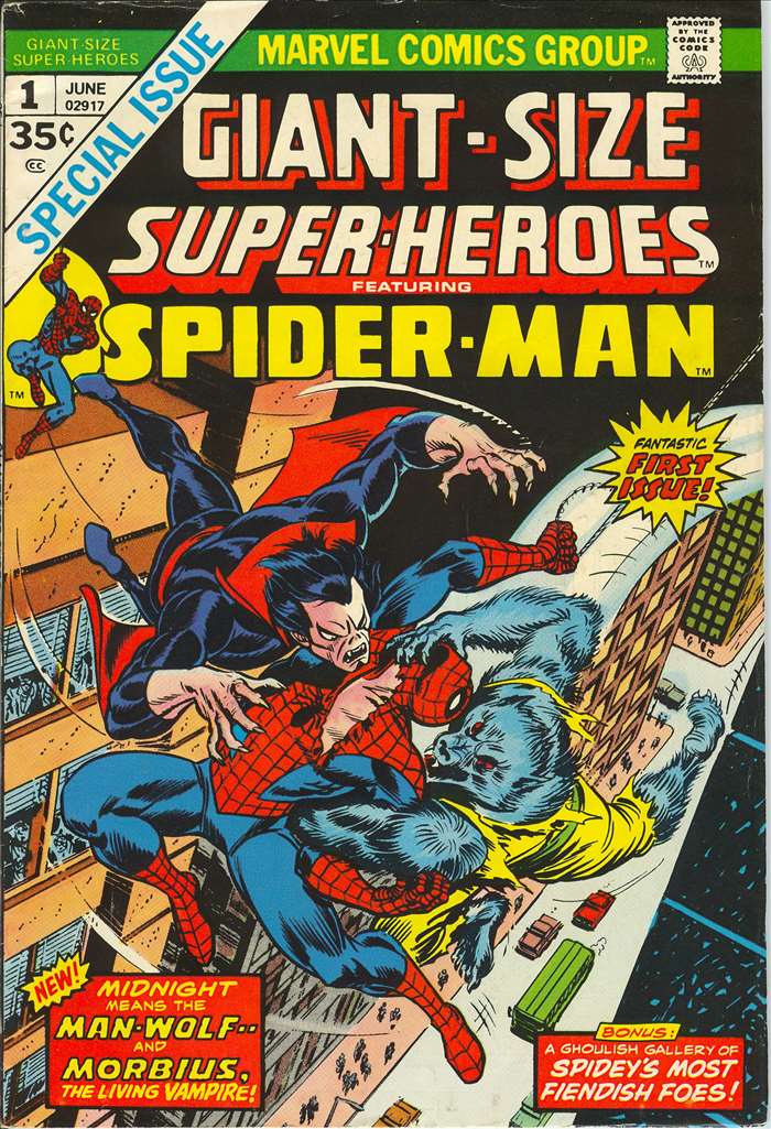 Giant-Size Super-Heroes (1974, Marvel) #  1 Raw