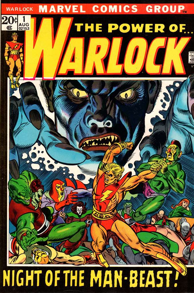 Warlock (1972 1st Series Marvel) #  1 Raw