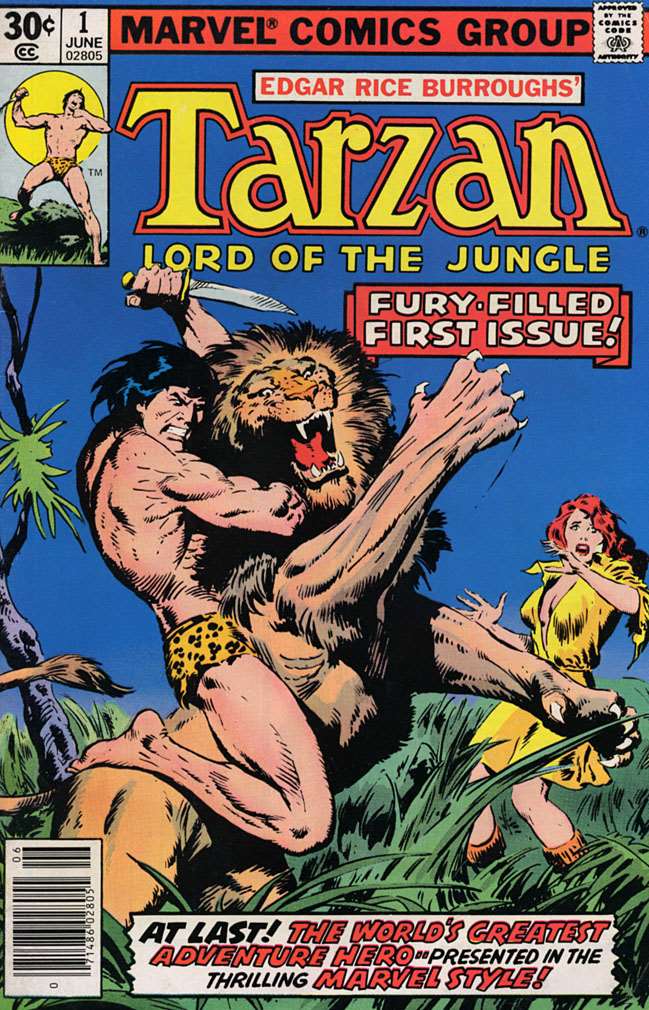 Tarzan (1977 Marvel) #  1 Raw