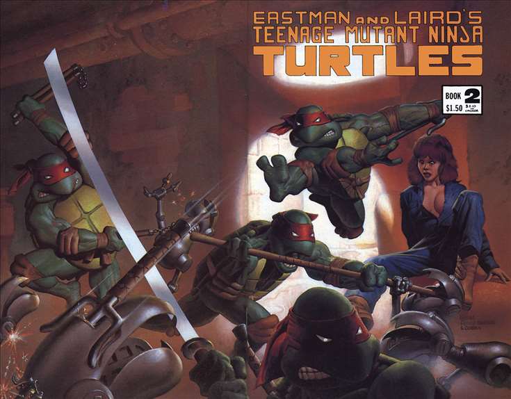 Teenage Mutant Ninja Turtles (1984 1st Series Mirage) #  2 Raw
