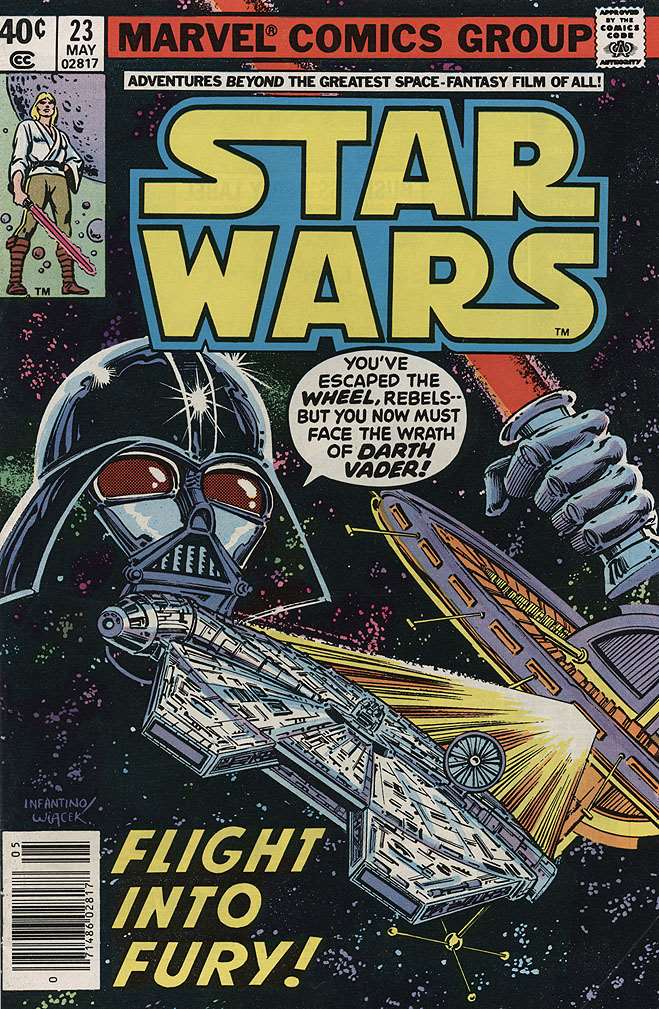 Star Wars (1977 1st Series Marvel) # 23 Raw