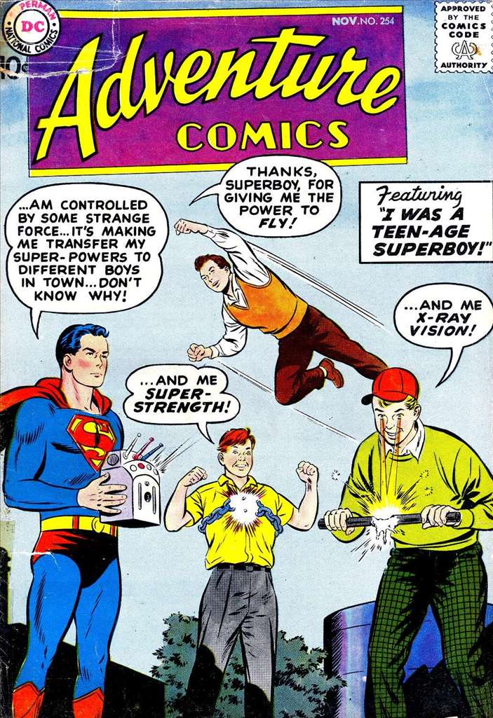 Adventure Comics (1938 1st Series DC) #254 Raw