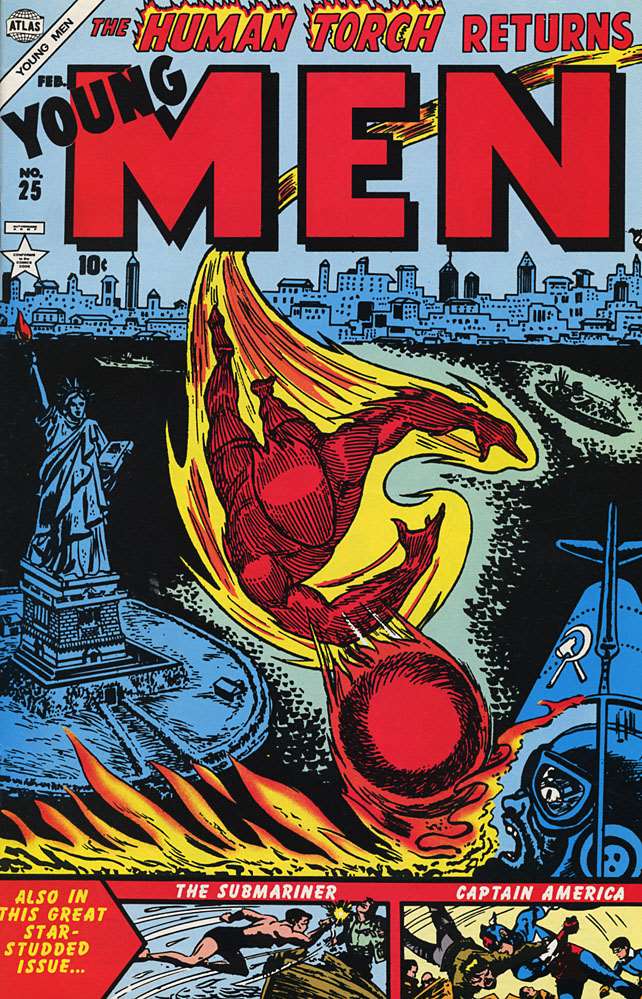Young Men (Atlas, 1950) # 25 Raw