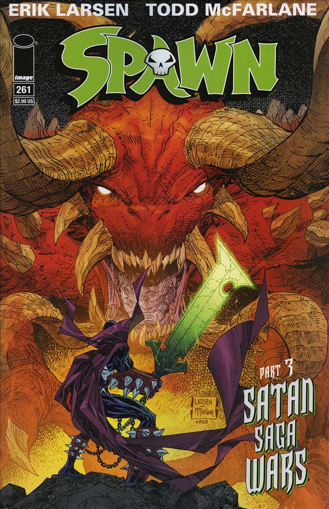 Spawn (1992 Image) #261 Raw