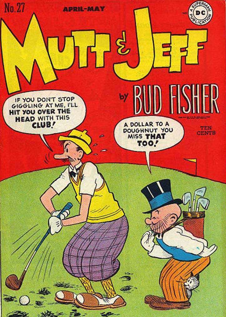 Mutt & Jeff (1950 DC) # 27 Raw