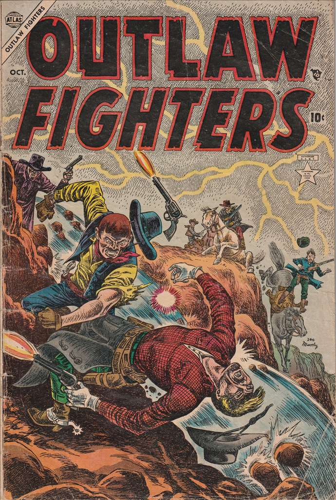Outlaw Fighters (Atlas, 1954) #  2 Raw