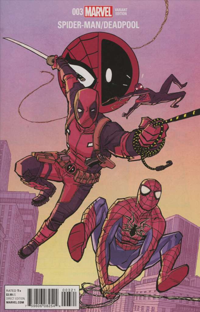 Spider-Man Deadpool (2016 Marvel) #  3 Raw