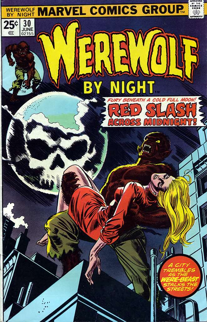 Werewolf By Night (1972 1st Series Marvel) # 30 Raw