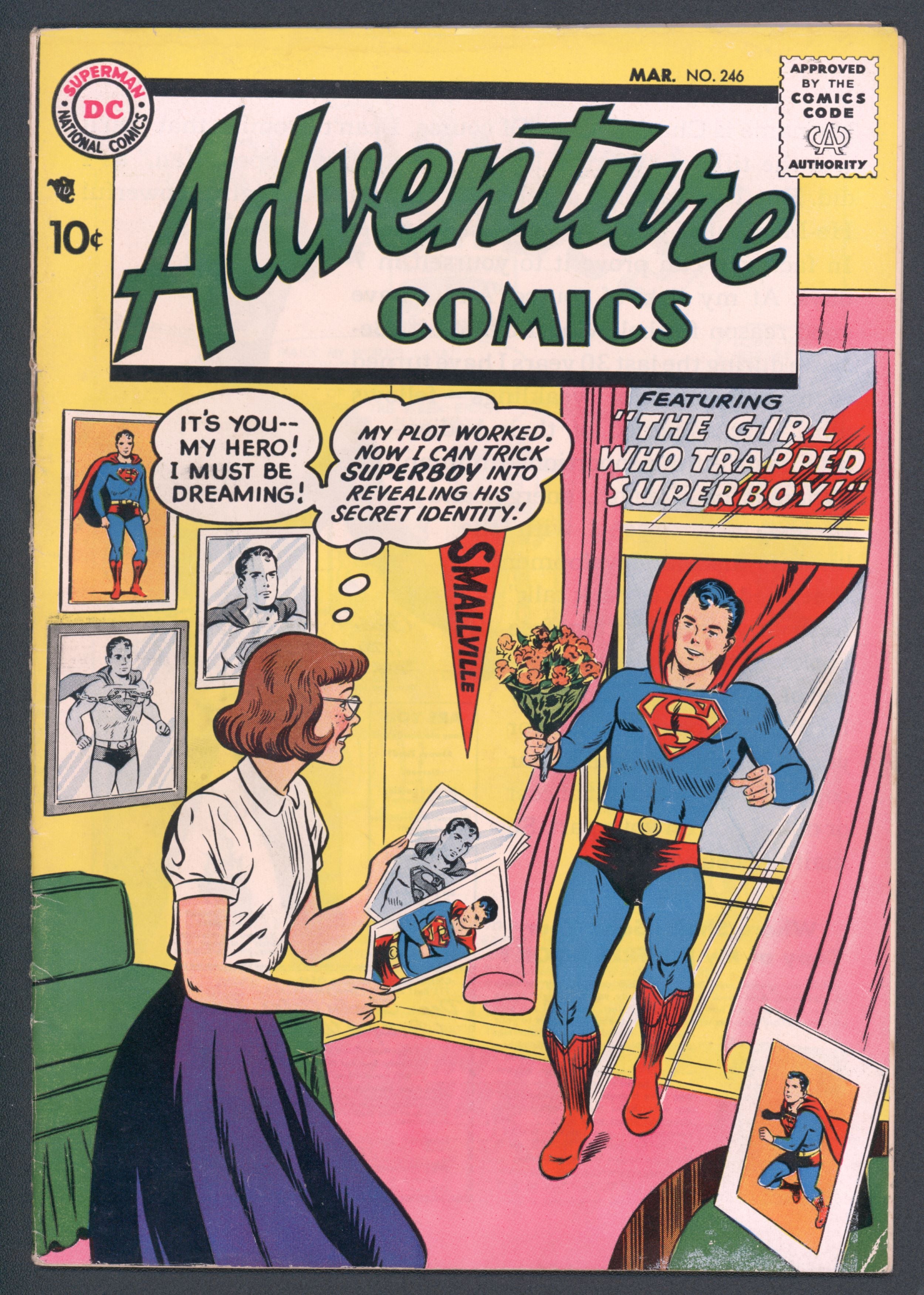 Adventure Comics (1938 1st Series DC) #246 Raw