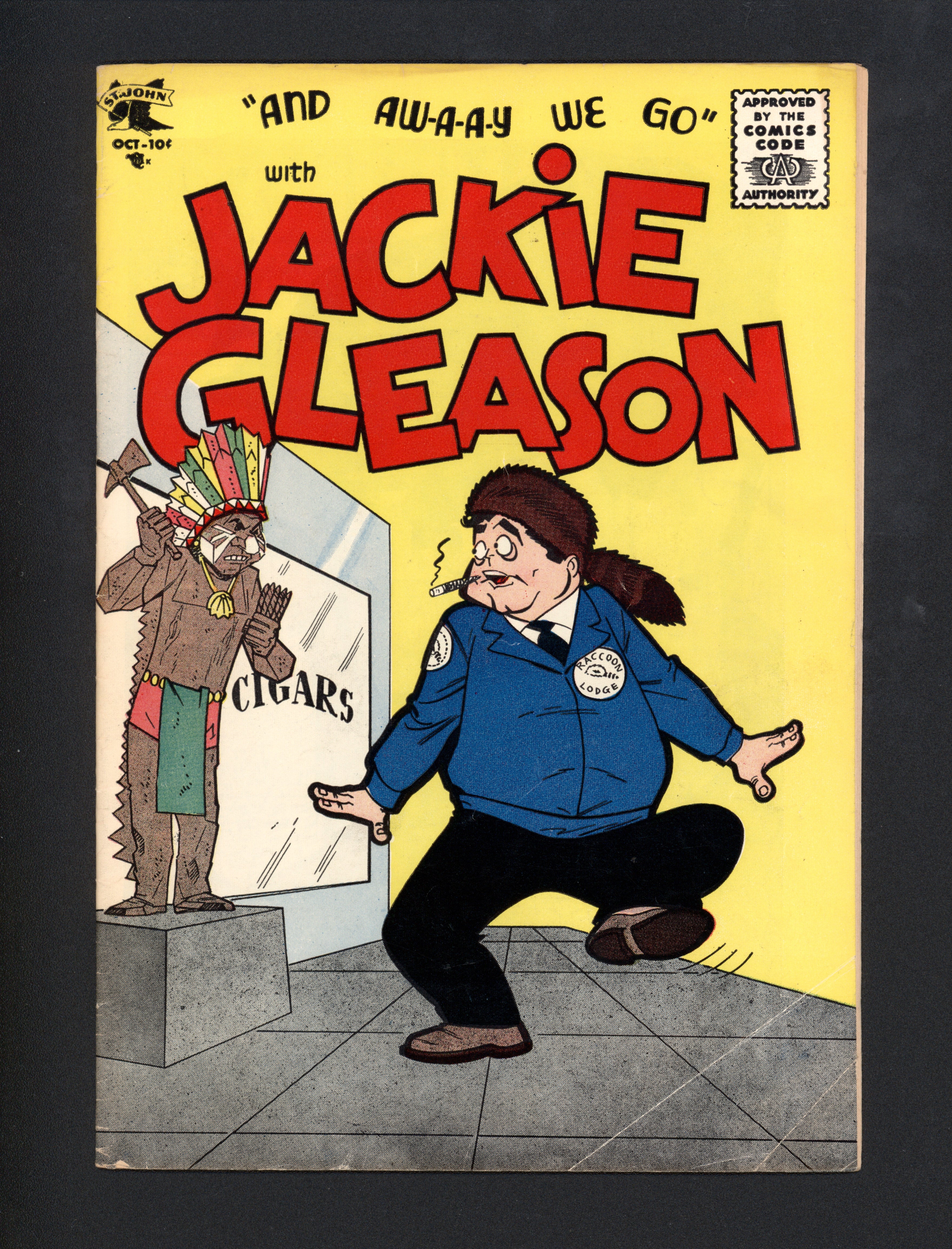 Jackie Gleason (1955 St John) Pulp # 2 Raw