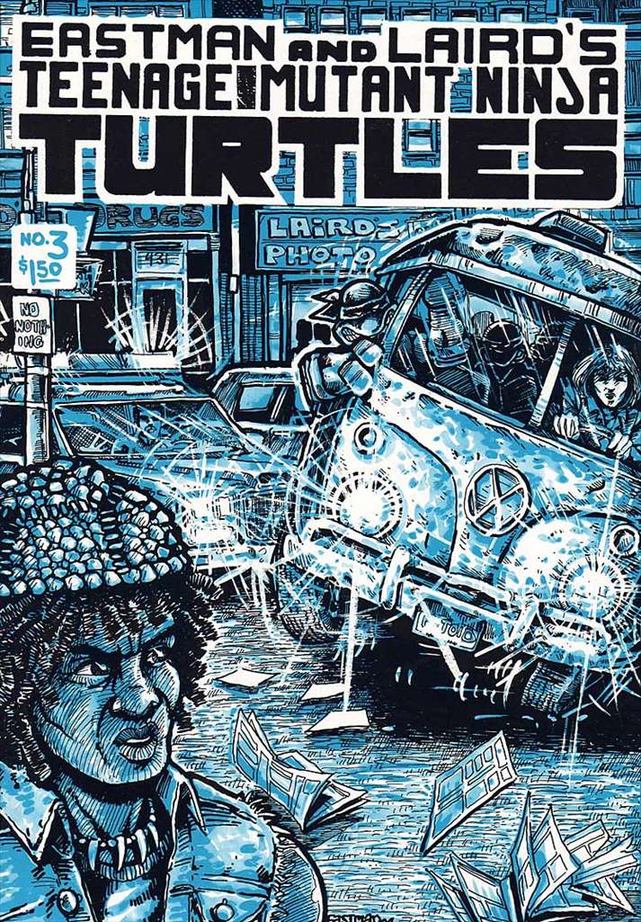 Teenage Mutant Ninja Turtles (1984 1st Series Mirage) #  3 Raw