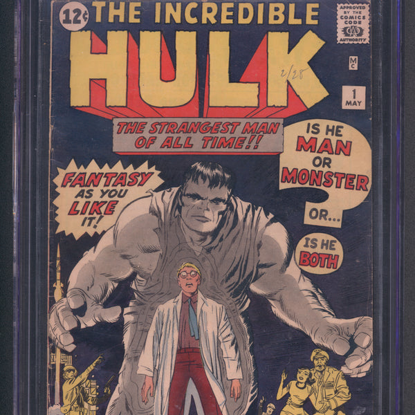 Incredible Hulk (1962 1st Series Marvel) # 1 CGC