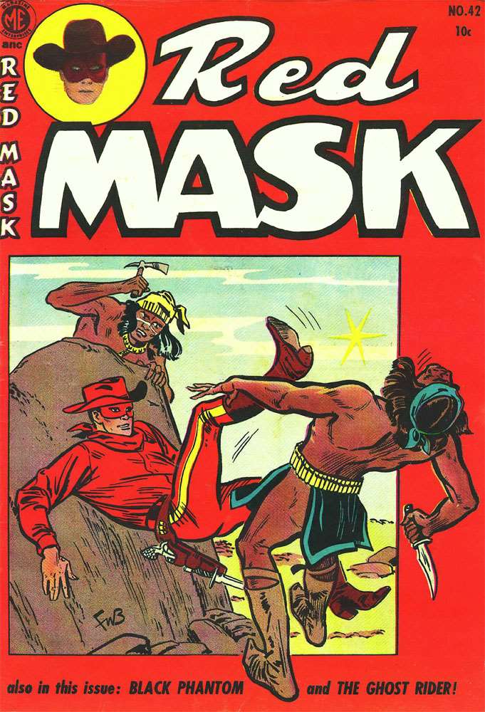 Red Mask (1954 ME) # 42 Raw