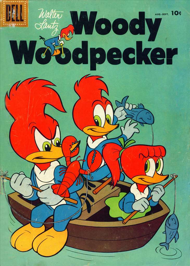 Woody Woodpecker (1953, Dell) # 44 Raw