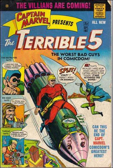 Captain Marvel Presents the Terrible Five (1966 M.F. Enterprises) #  5 Raw