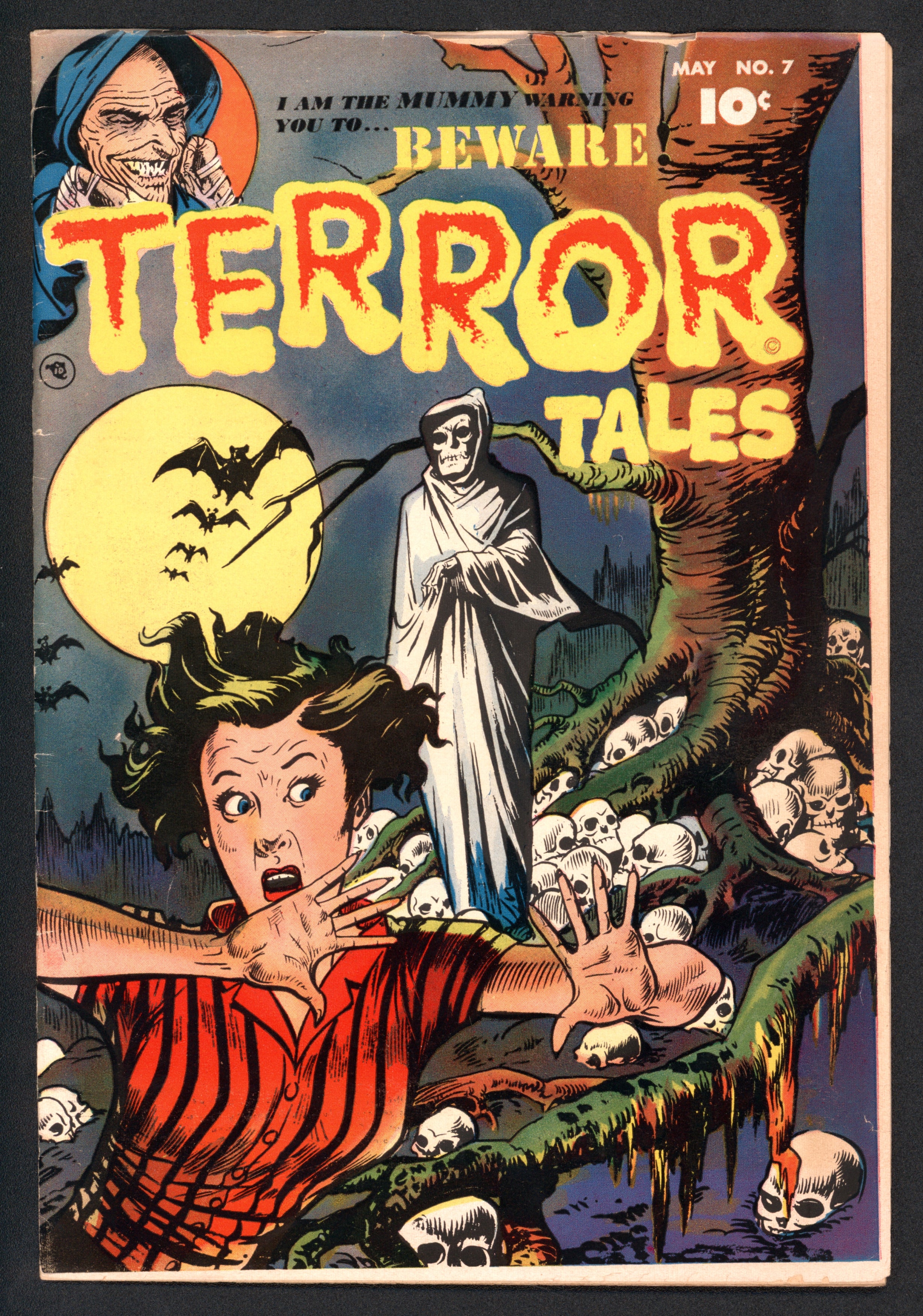 Beware Terror Tales (1952 Fawcett) # 7 Raw