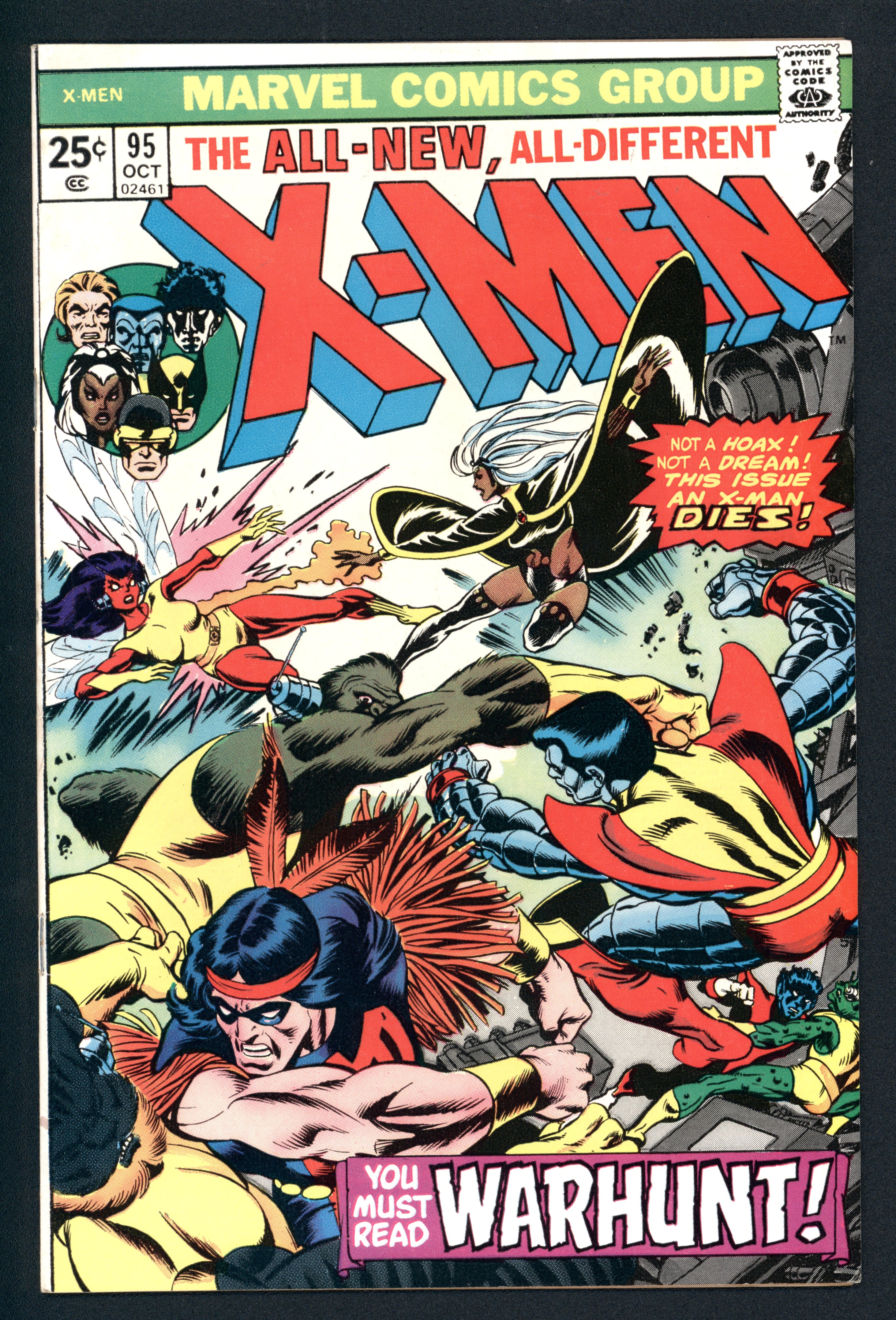 Uncanny X-Men (1963 1st series Marvel) # 95 Raw