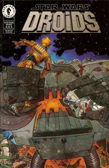 Star Wars Droids (1986 Marvel/Star Comics) #  6 Raw