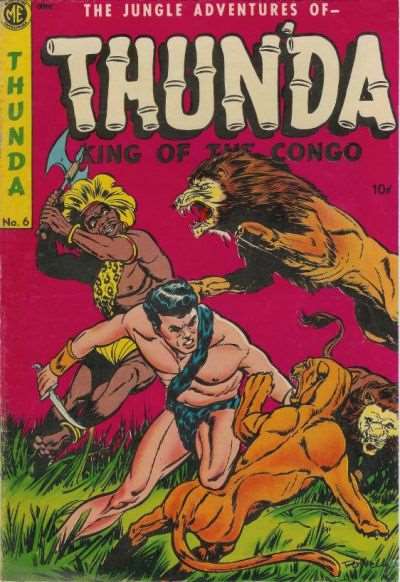 Thunda (1952, Magazine Enterprises) #  6 Raw