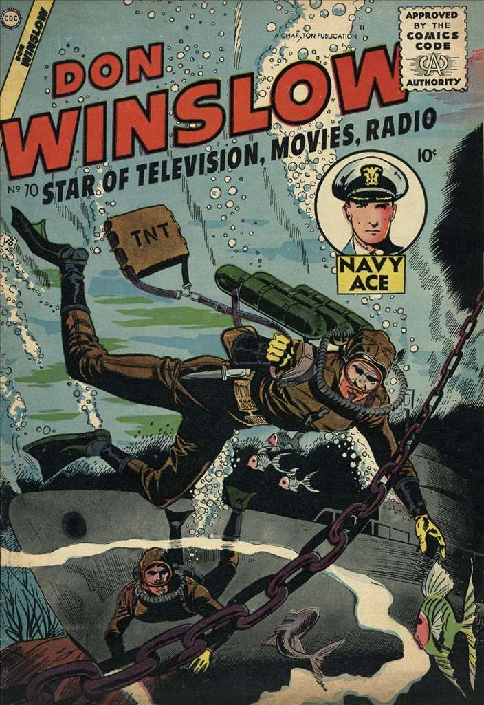 Don Winslow of the Navy (1951, Fawcett) # 70 Raw