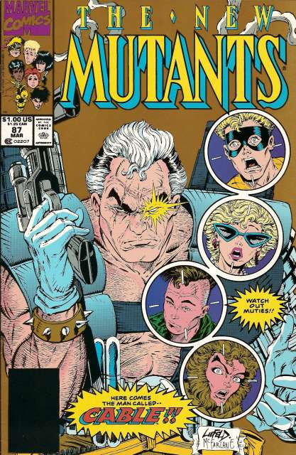 New Mutants (1983 1st Series Marvel) # 87 Raw