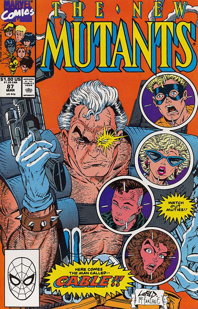 New Mutants (1983 1st Series Marvel) # 87 Raw