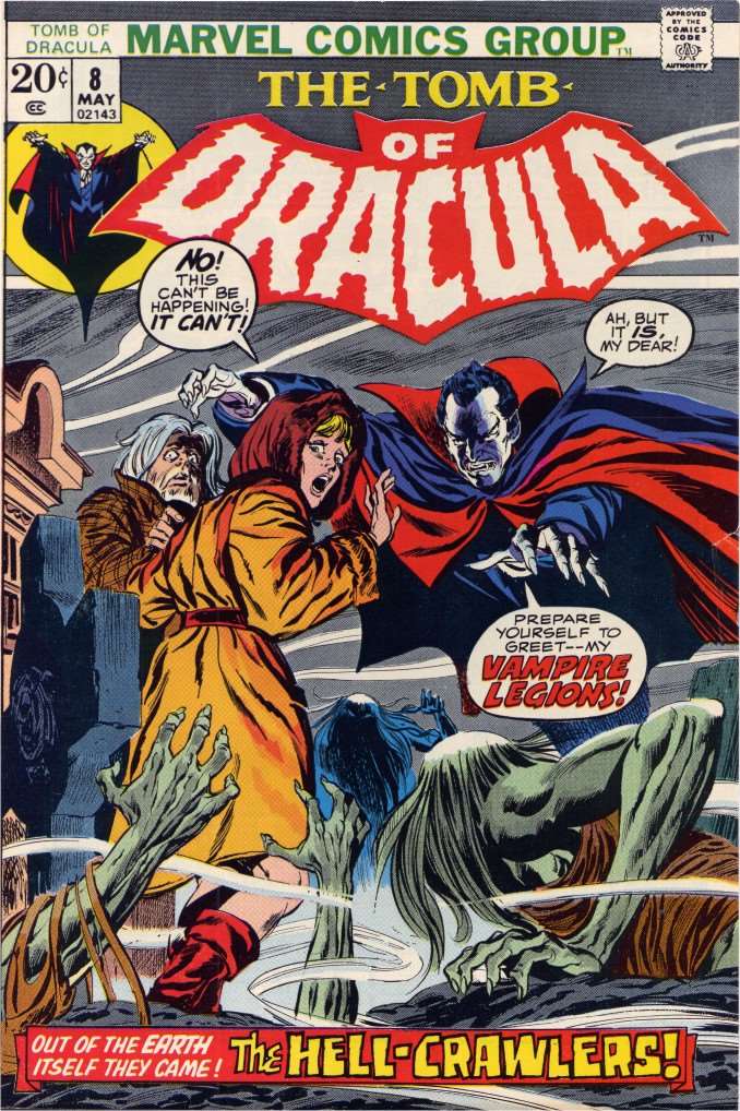 Tomb of Dracula (1972 1st Series Marvel) #  8 Raw