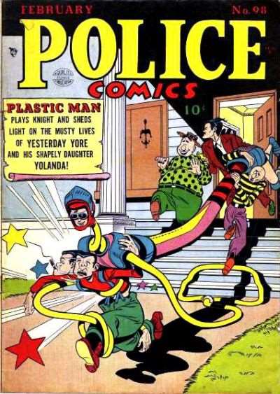 Police Comics (1941 Quality) # 98 Raw
