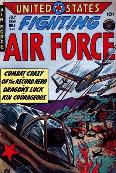 United States Fighting Air Force (1952 Superior) #  9 Raw
