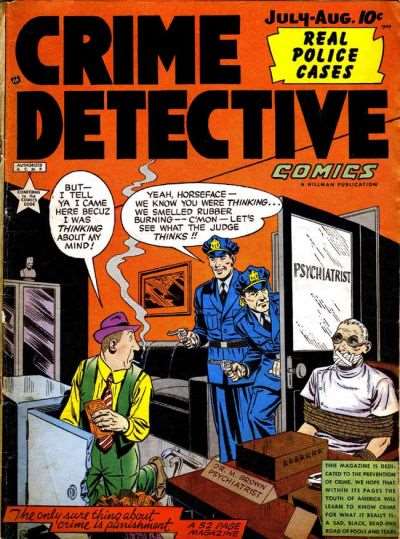 Crime Detective Comics (1949 Hillman) #  9 Raw