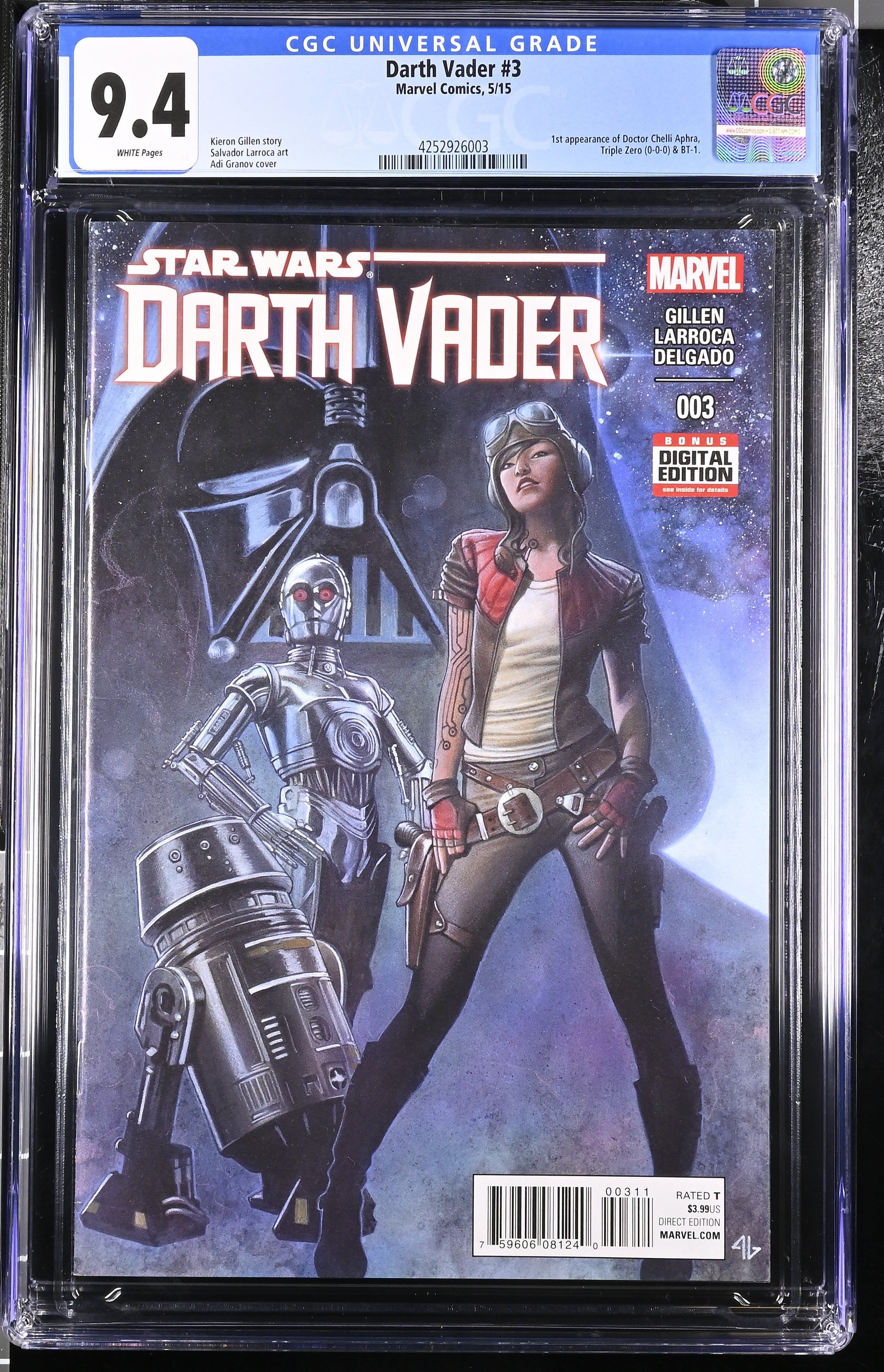 Star Wars: Darth Vader (2015 Marvel) # 3 CGC