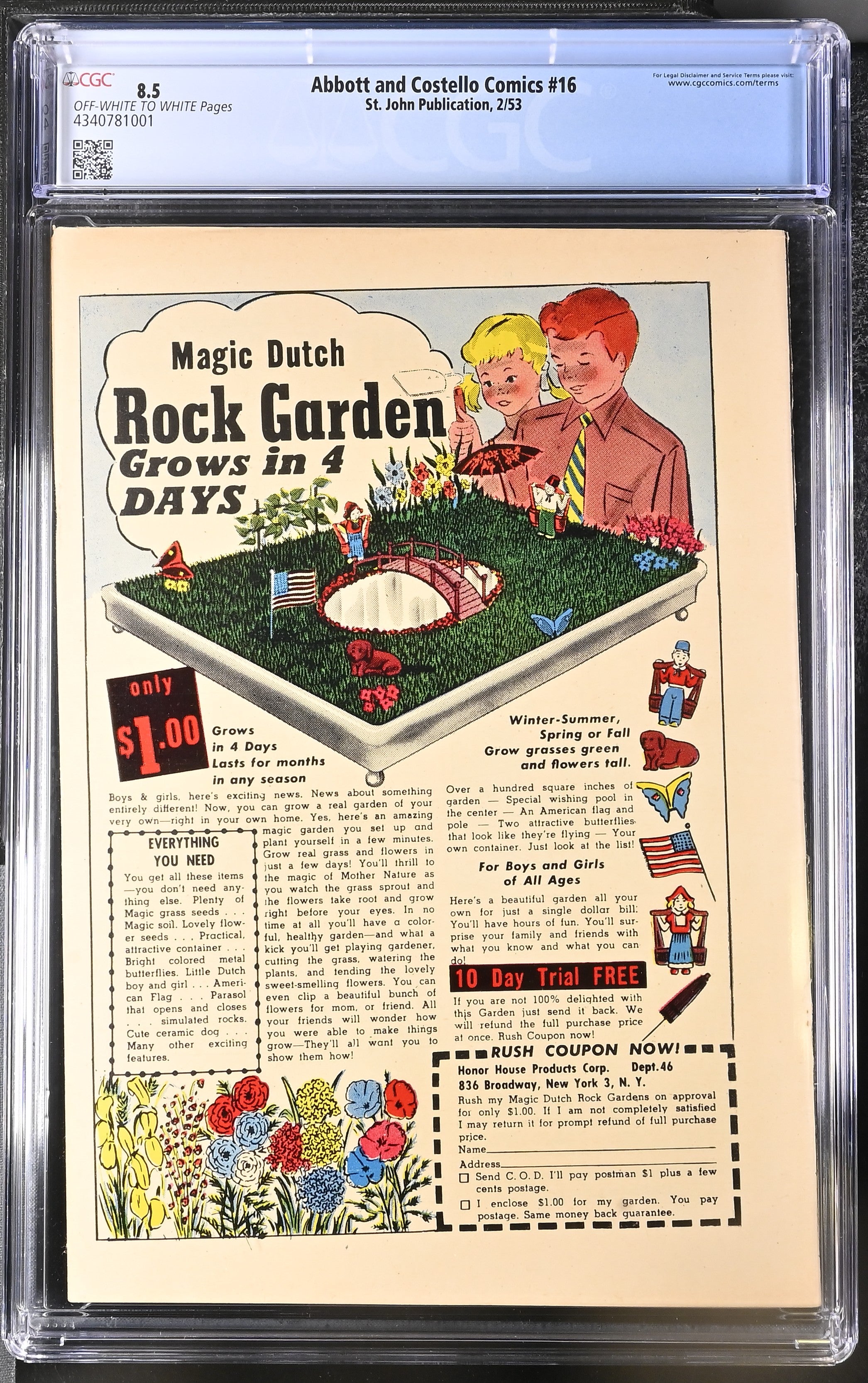 Abbott and Costello (St. John, 1952) # 16 CGC
