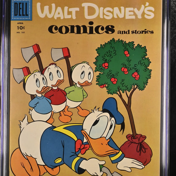 Walt Disney's Comics and Stories (1947 Dell) #187 CGC