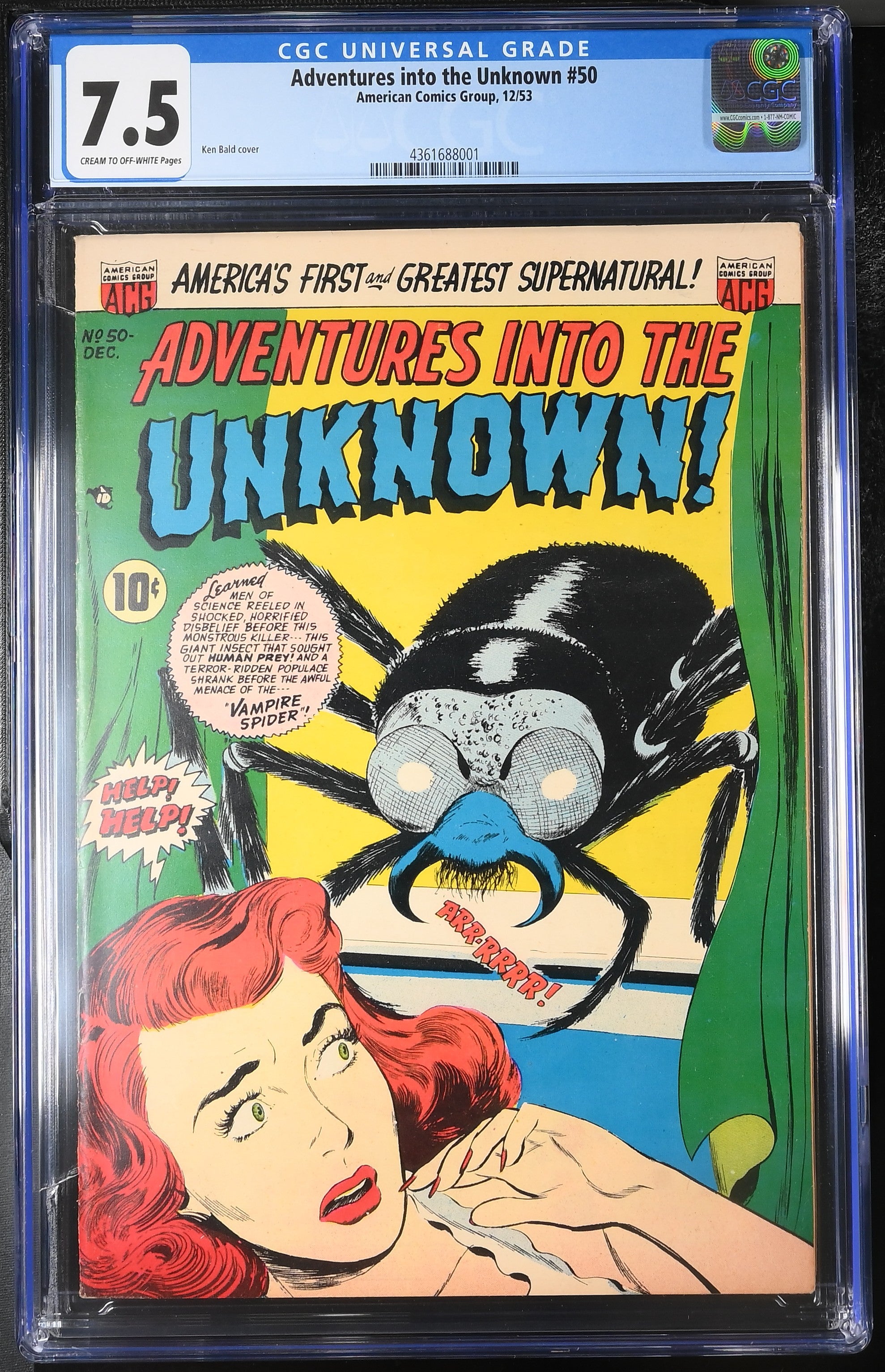Adventures into the Unknown (1948 ACG) # 50 CGC