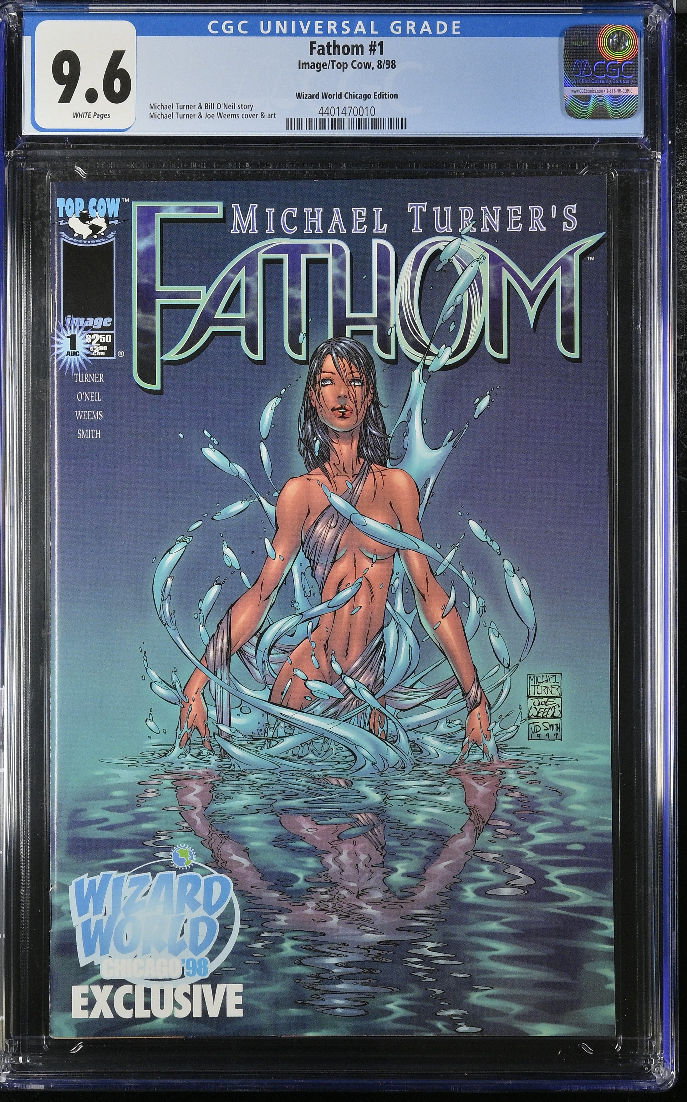 Fathom (1998 Image/Top Cow) # 1 CGC