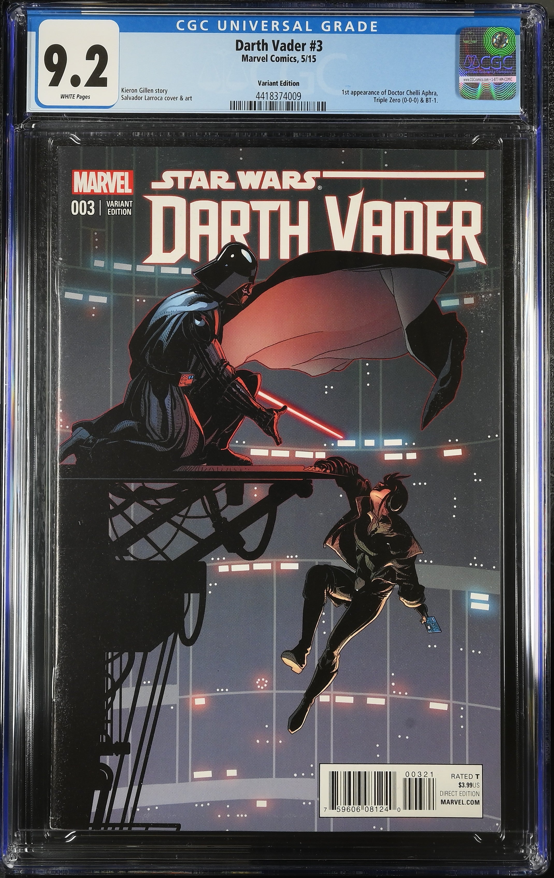 Star Wars: Darth Vader (2015 Marvel) # 3 CGC