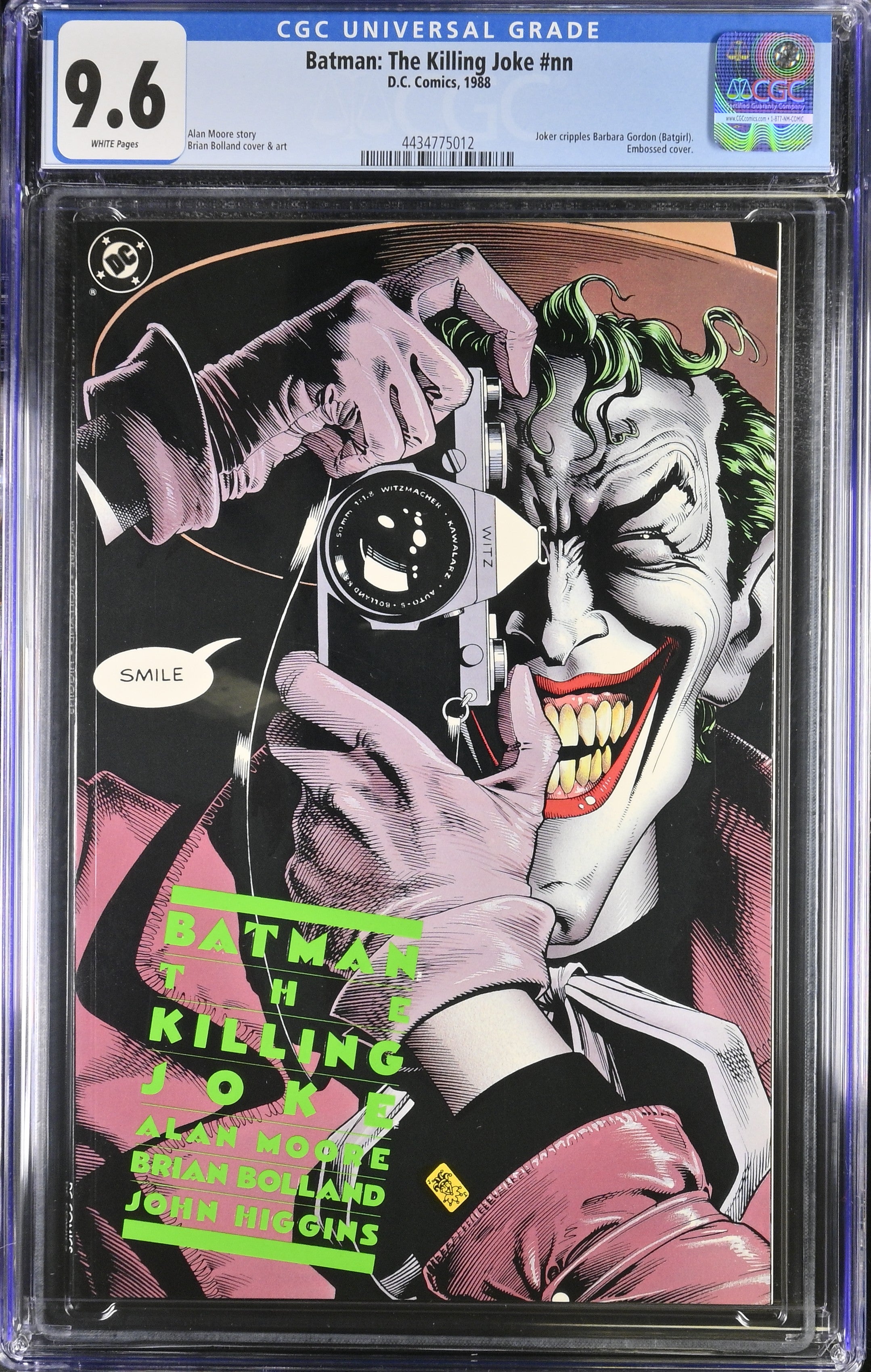 Batman: The Killing Joke (1988 DC) # nn CGC